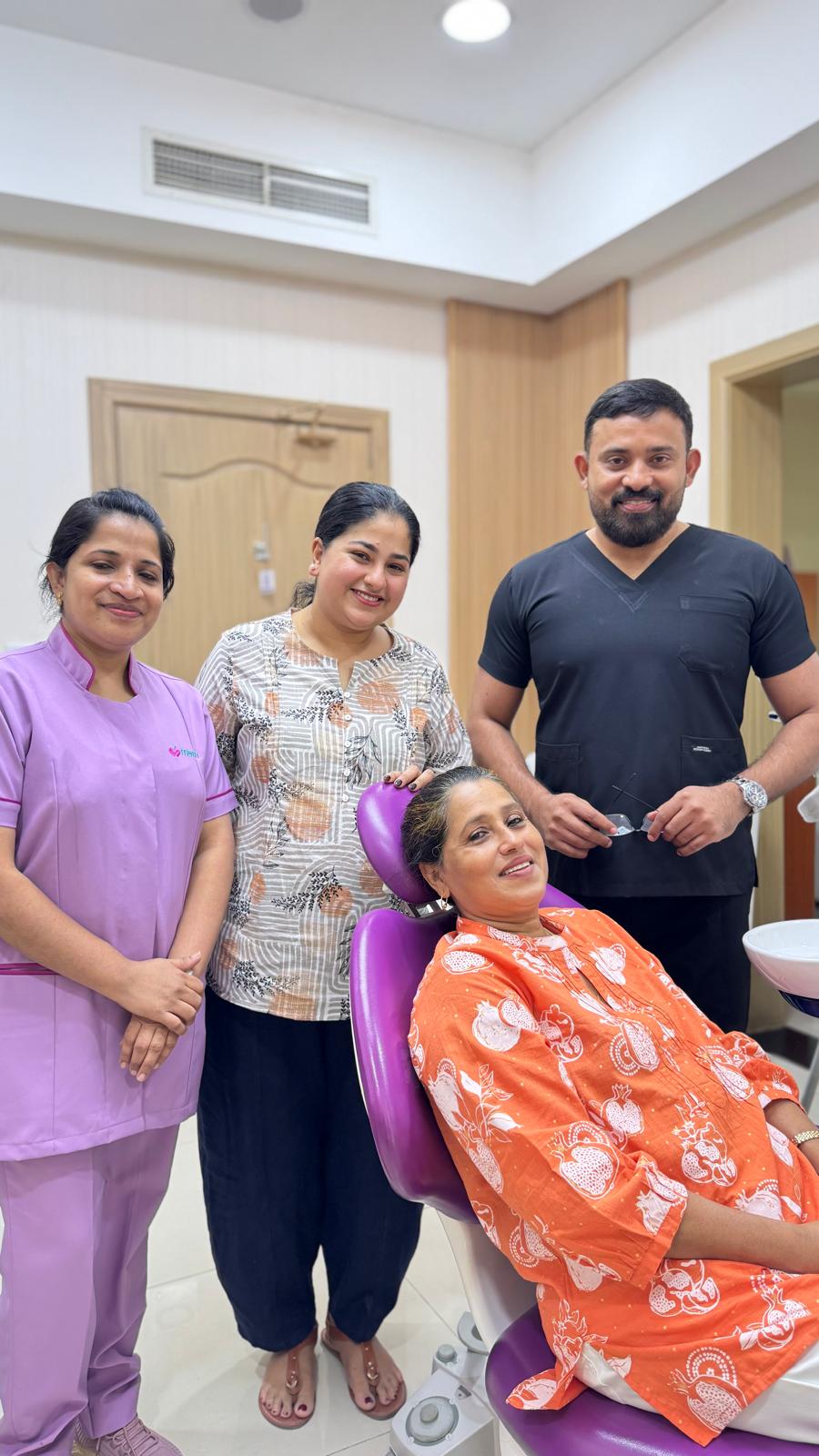 Smile transformation result